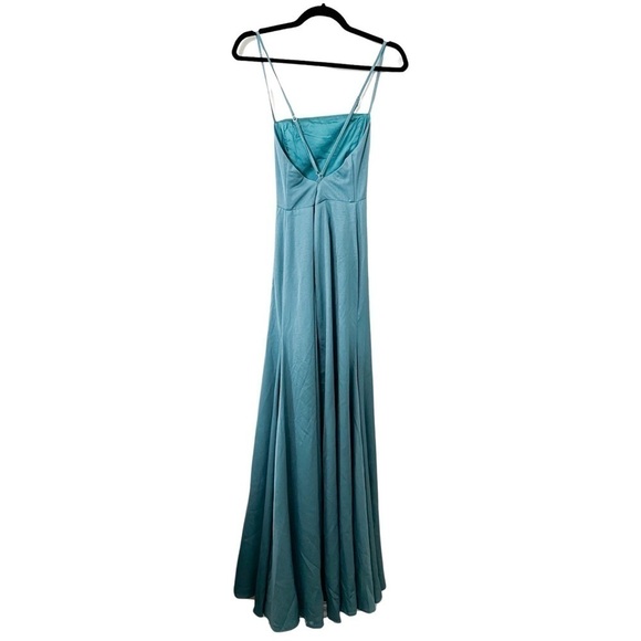 Hello Molly Blue Maxi Dress - Picture 2 of 7